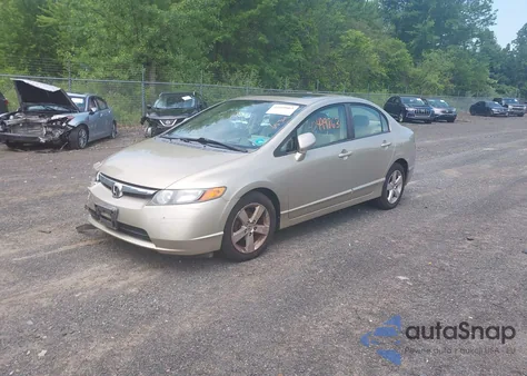 2008 Honda Civic Ex z USA, uszkodzony, nr VIN 1HGFA16838L017283